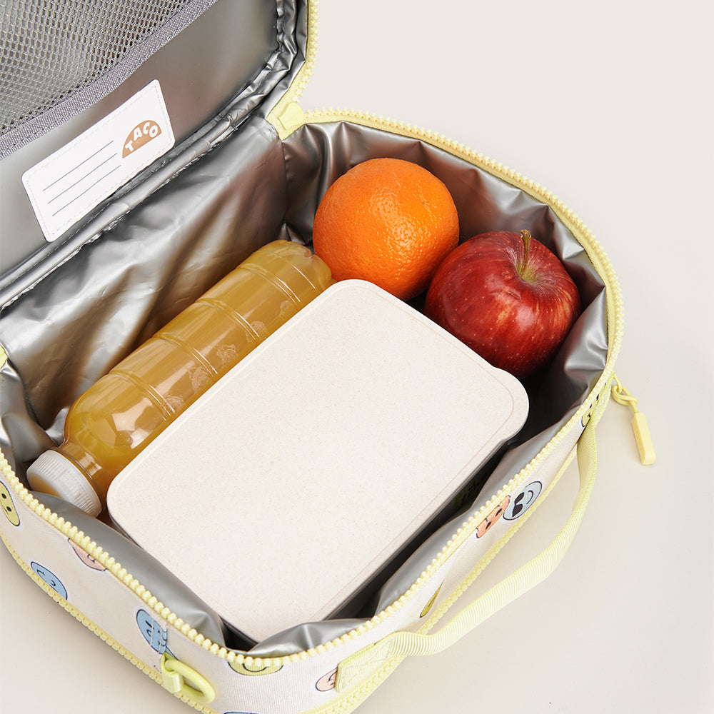 Boite à Lunch pour enfant LIAM SMILEY CREAM