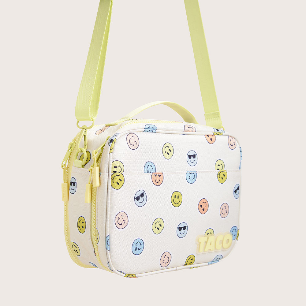 Boite à Lunch pour enfant LIAM SMILEY CREAM