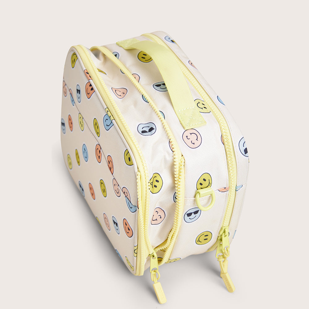 Boite à Lunch pour enfant extensible LIAM SMILEY CREAM