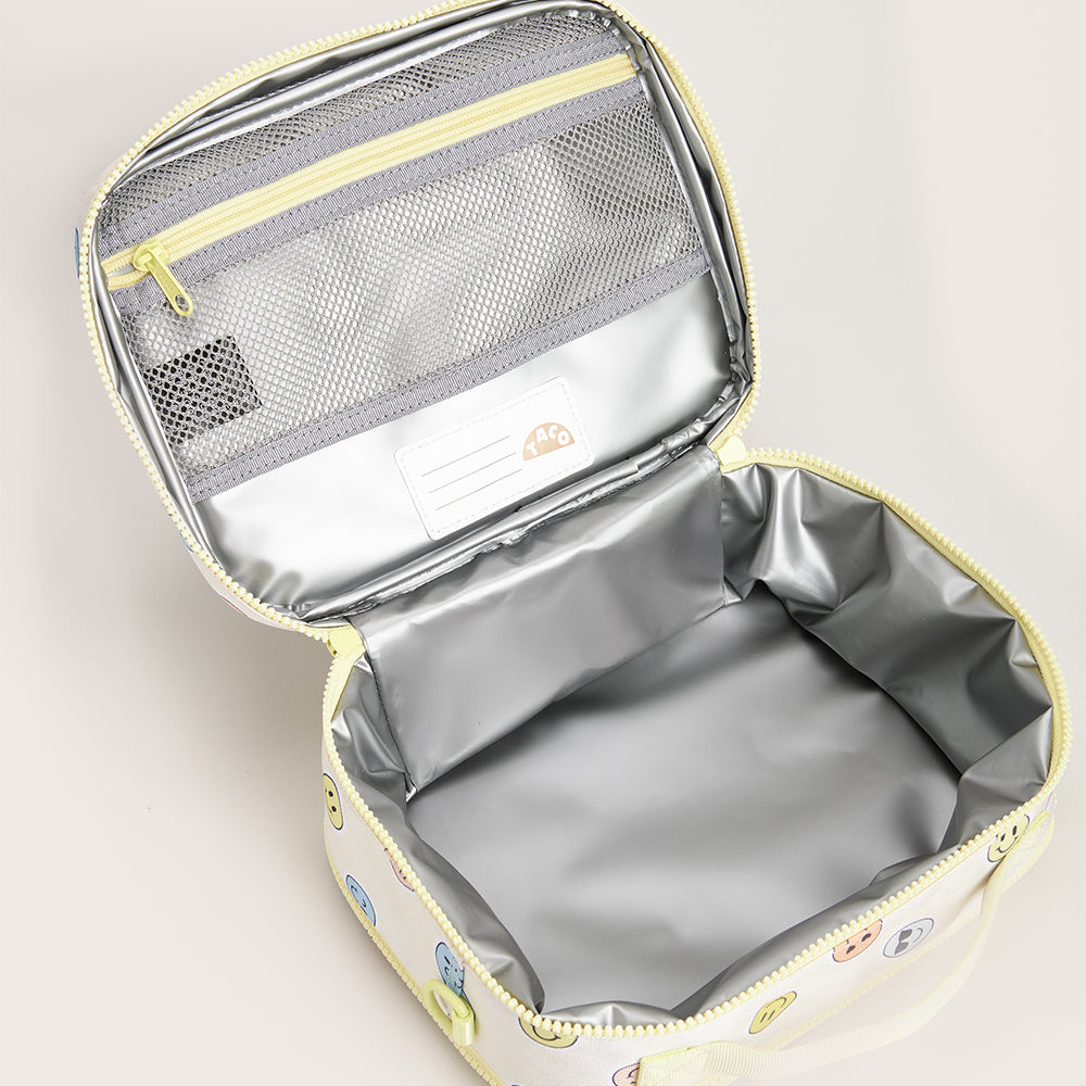 Boite à Lunch pour enfant LIAM SMILEY CREAM