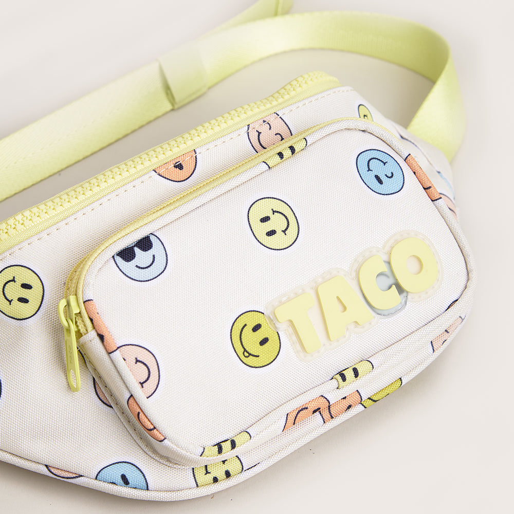 Sac banane pour enfant CHARLES SMILEY CREAM