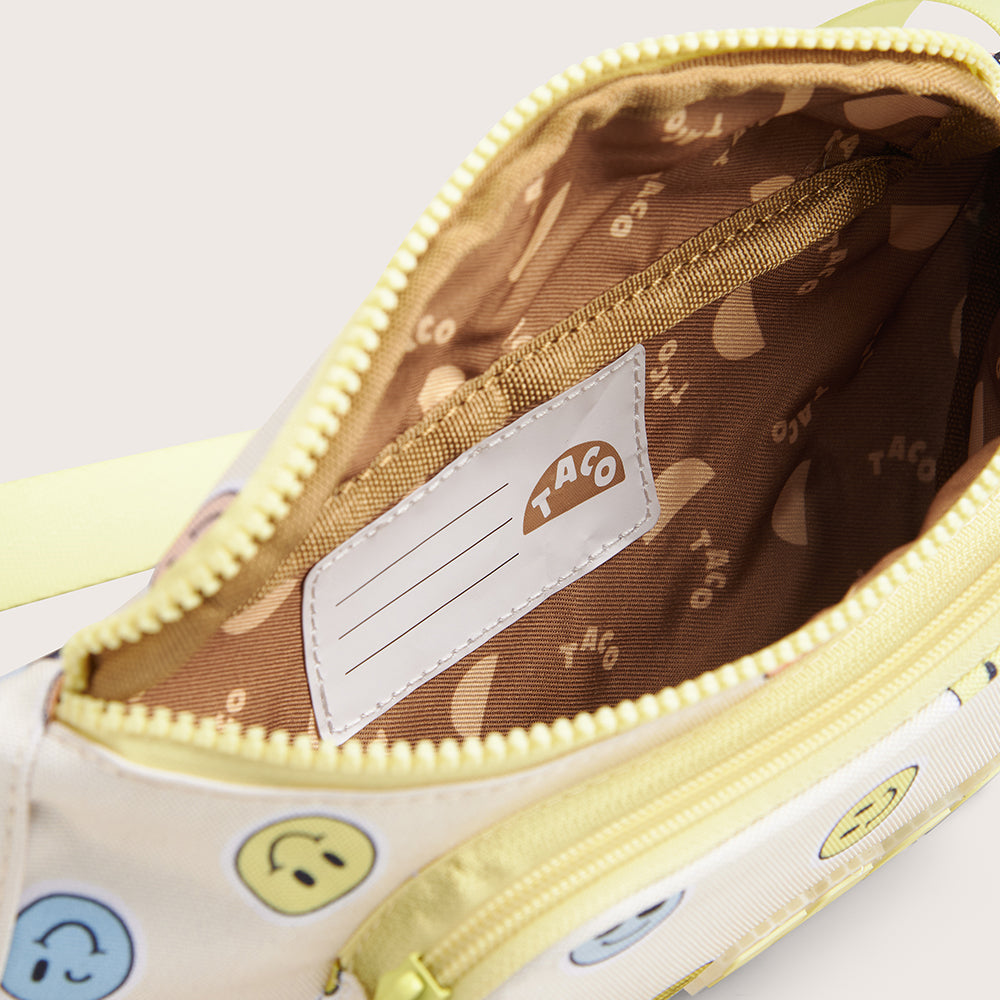 Sac banane pour enfant CHARLES SMILEY CREAM