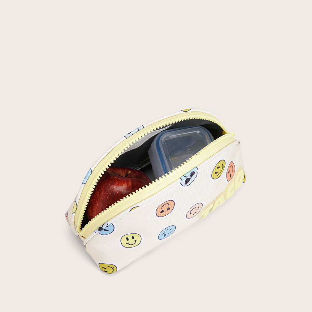 Sac à collation isotherme pour lunch enfant KIANA SMILEY CREAM
