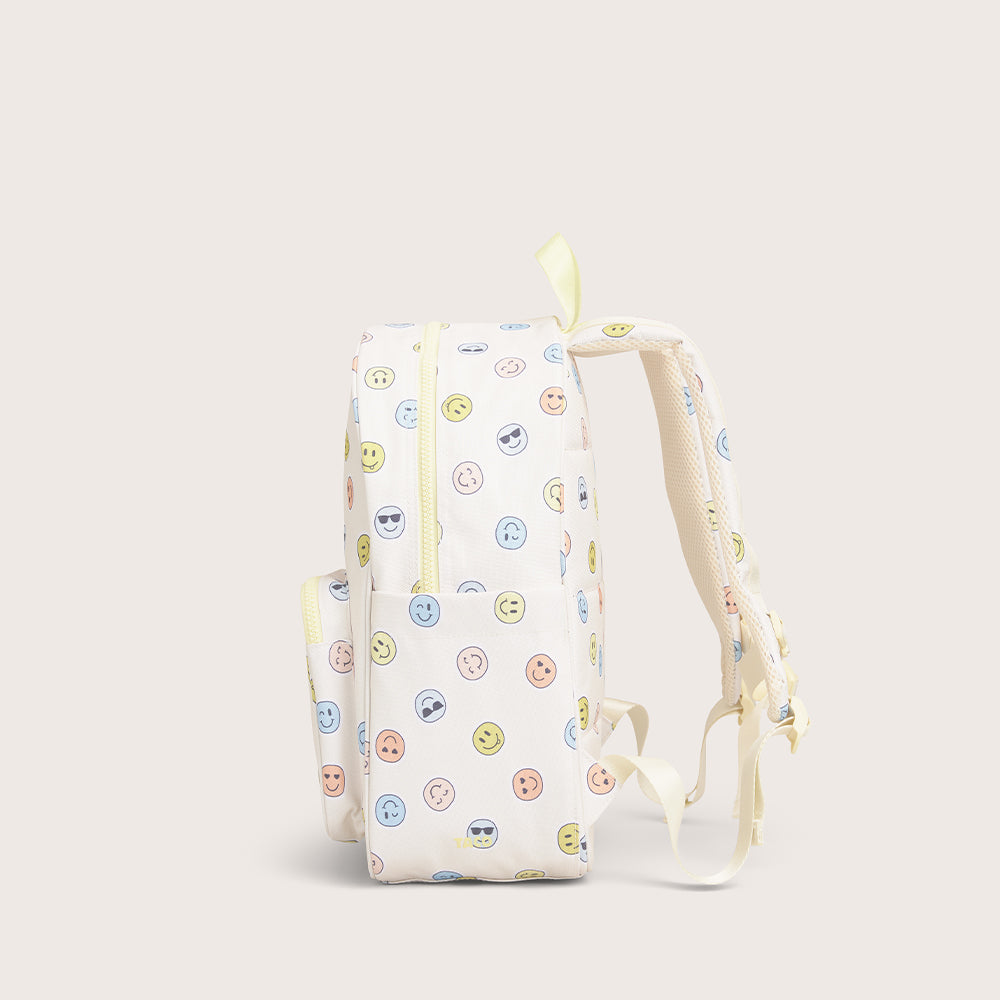 Sac à dos pour enfant scolaire SYDNEY SMILEY CREAM